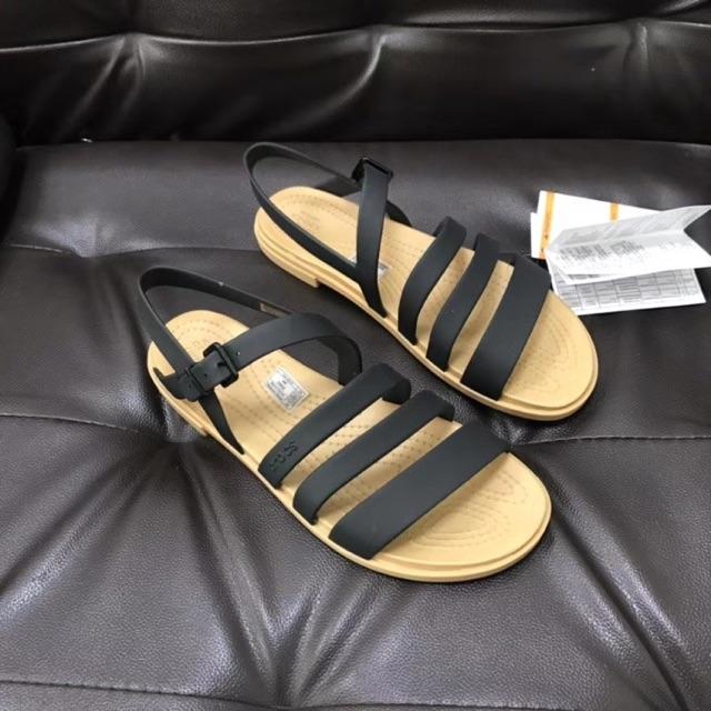 Sandal nữ - Sandal nhựa mềm sắc màu cho nữ