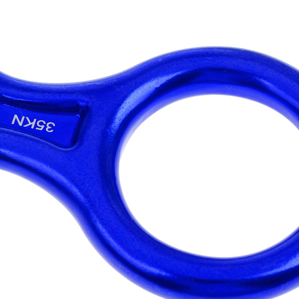Hình Số 8 Descender Giàn Đĩa Ngoài Trời Đá Rappel Belay Thiết Bị