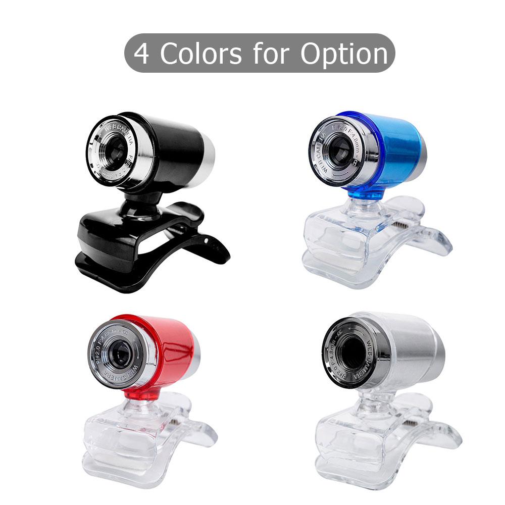 Máy ảnh PC Webcam 480P USB với Micrô để Truyền trực tuyến Video Cuộc họp Giảng dạy Tương thích với Máy tính để bàn