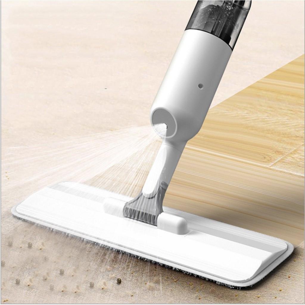 Cây lau nhà bình xịt nước tặng 2 miếng lau Home Helper - AsiaMart