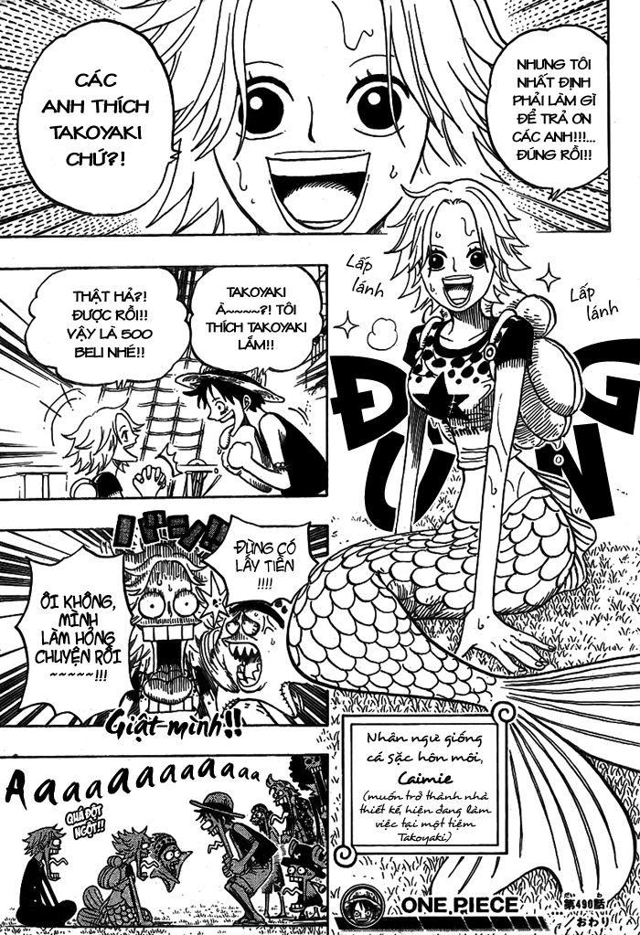 đảo hải tặc - one piece chapter 490 20