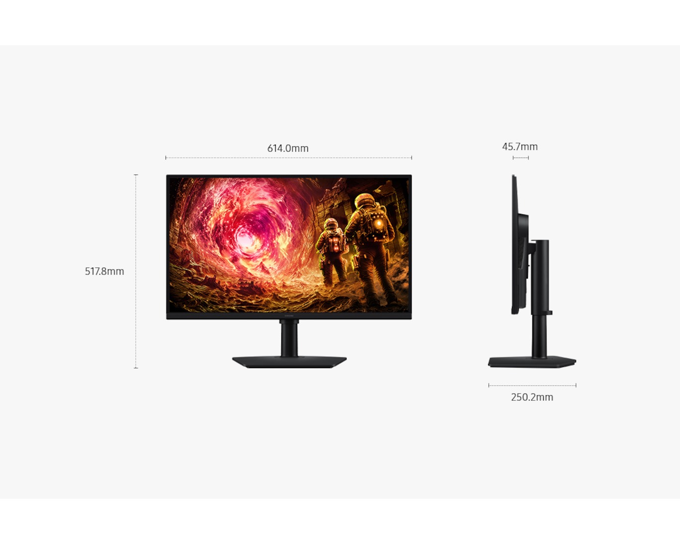 Màn Hình Gaming Odyssey G5 G50F LS27FG502EEXXV (27 Inch, QHD,180Hz, 1ms) - Hàng chính hãng