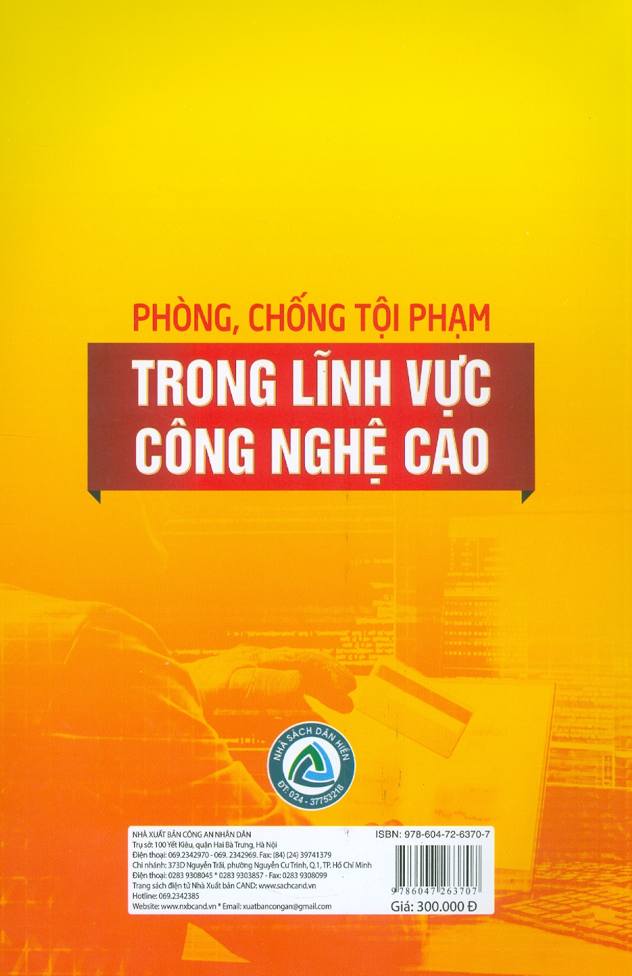 Sách - Phòng, Chống Tội Phạm Trong Lĩnh Vực Công Nghệ Cao