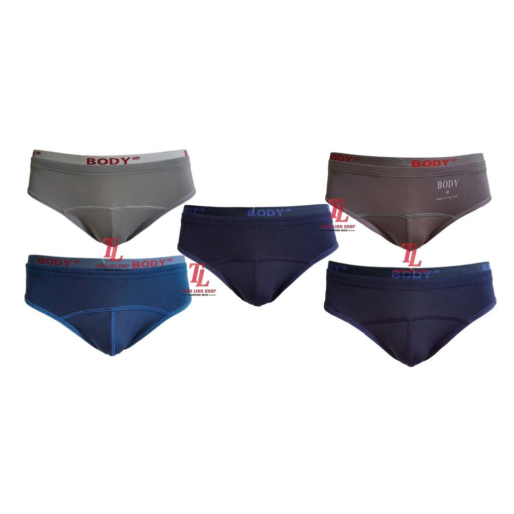 COMBO 5 QUẦN LÓT NAM COTTON MỊN BODY