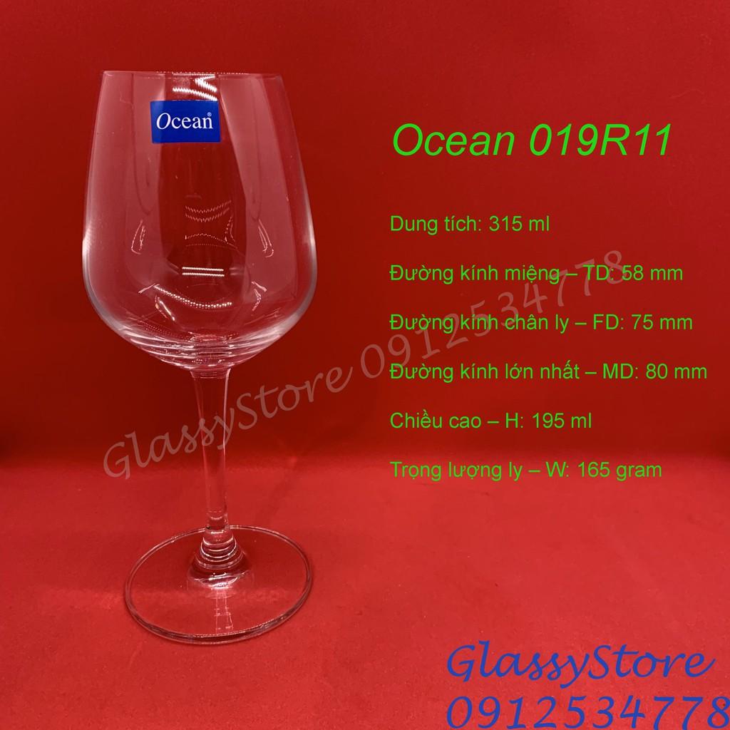 Ly rượu vang thủy tinh Ocean Lexington Red Wine - 315ml - 1019R11