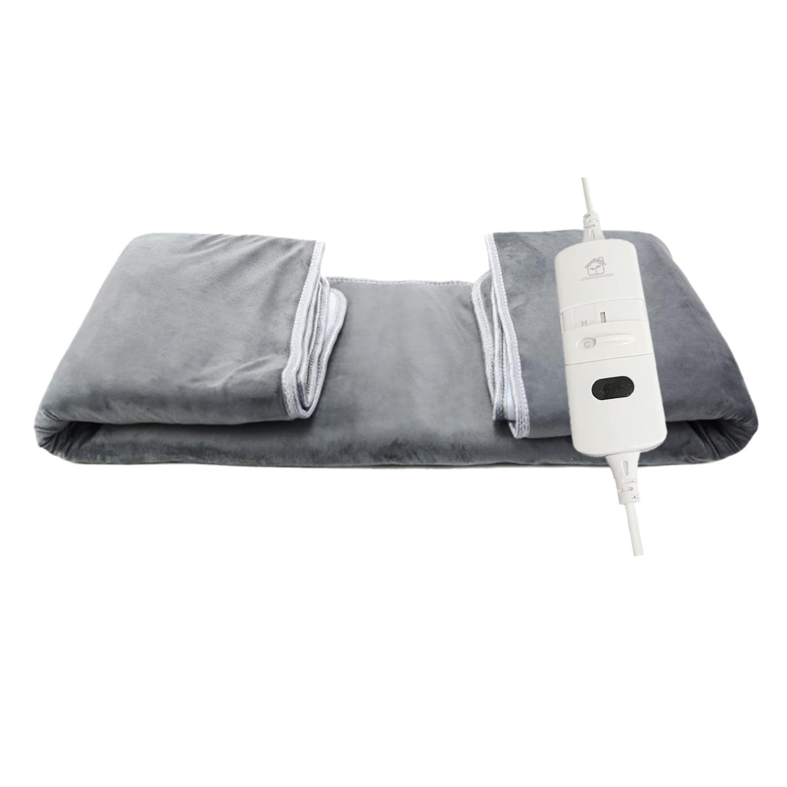 Heated Blanket Adjustable Temperature Setting for Bedroom Home Traveling Office Household