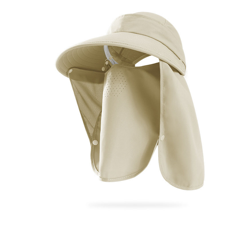 Mũ nón chống nắng đa năng nữ kèm khẩu trang khăn trùm thoáng khí chống tia cực tím mã M0375