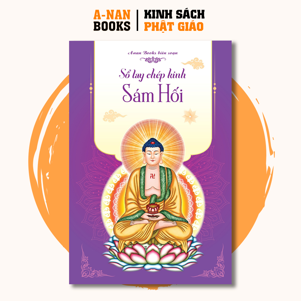 Vở chép kinh Sám Hối, sổ chép kinh Sám Hối in chữ mờ loại cao cấp dày dặn (TẶNG KÈM BÚT VIẾT) - Anan Books Biên Soạn