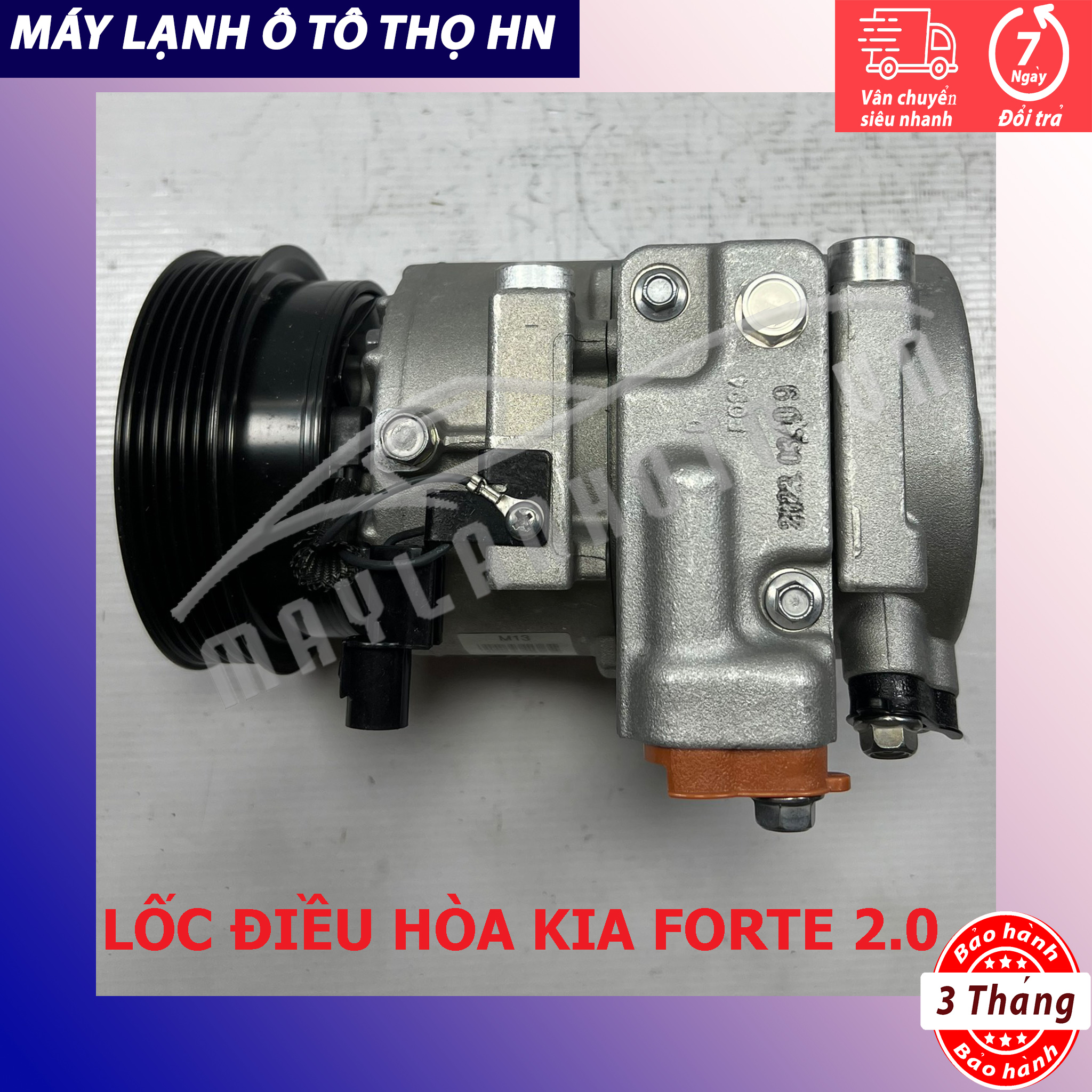 Lốc điều hòa  Kia Forte 2.0 2008 2009 2010 2011 2012 2013 Hàng Hàn Quốc 08 09 10 11 12 13 97701-1M130