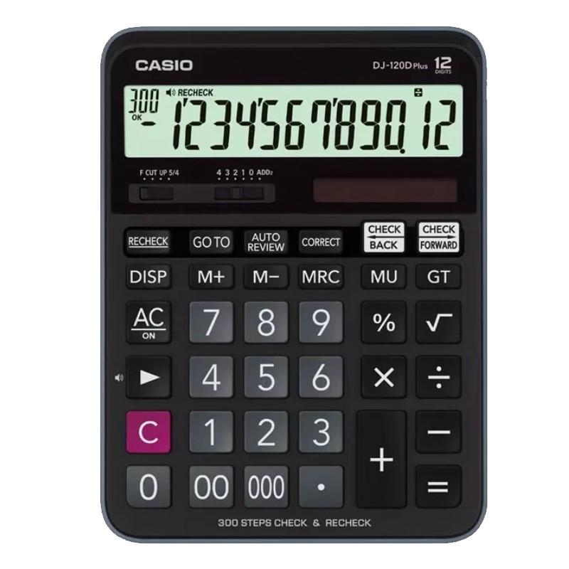Máy tính Casio DJ-120D Plus chính hãng dùng cho văn phòng, cửa hàng, shop bán hàng