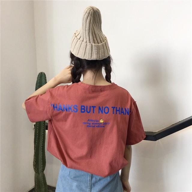 Áo thun tay lỡ form rộng