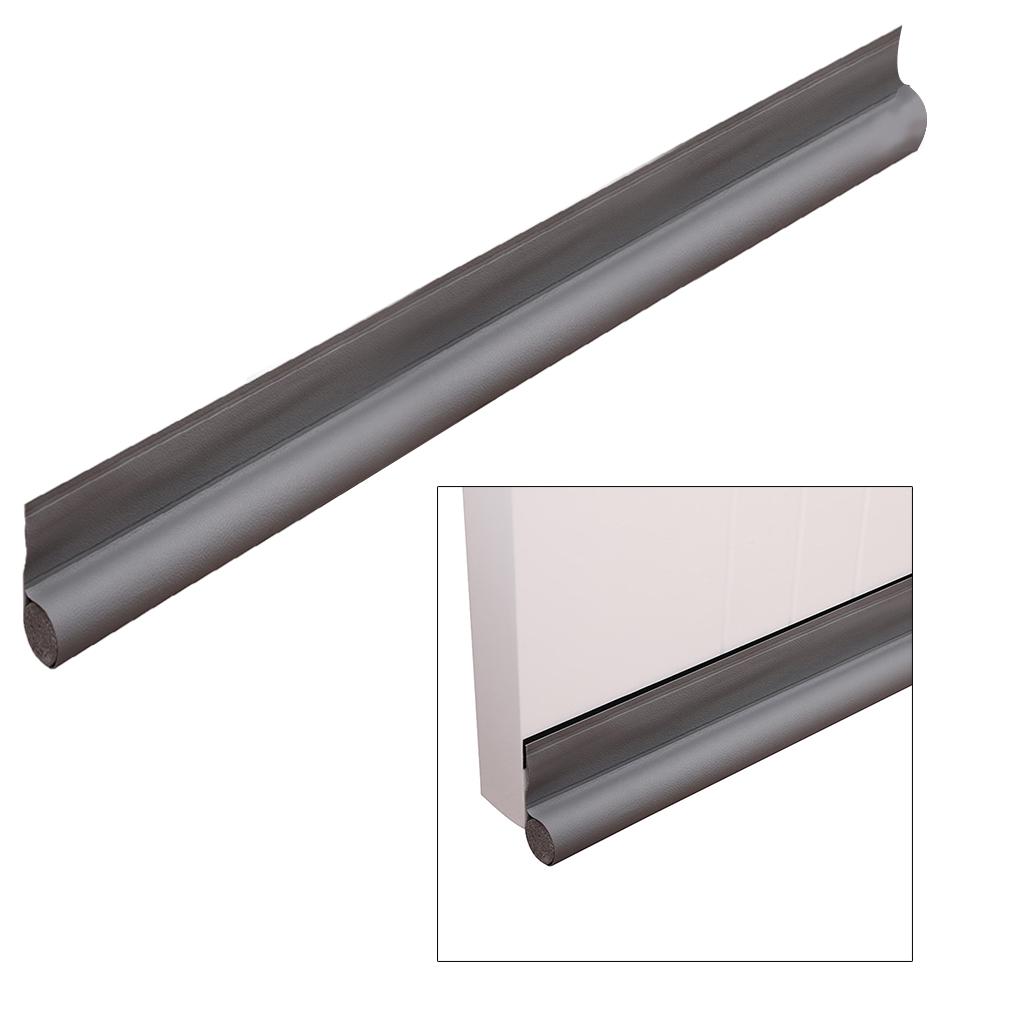 Door Draft Blocker Insulator Door Sweep Soundproof Weather Stripping Noise Stopper Strong Adhesive 38" Length Air Stopper