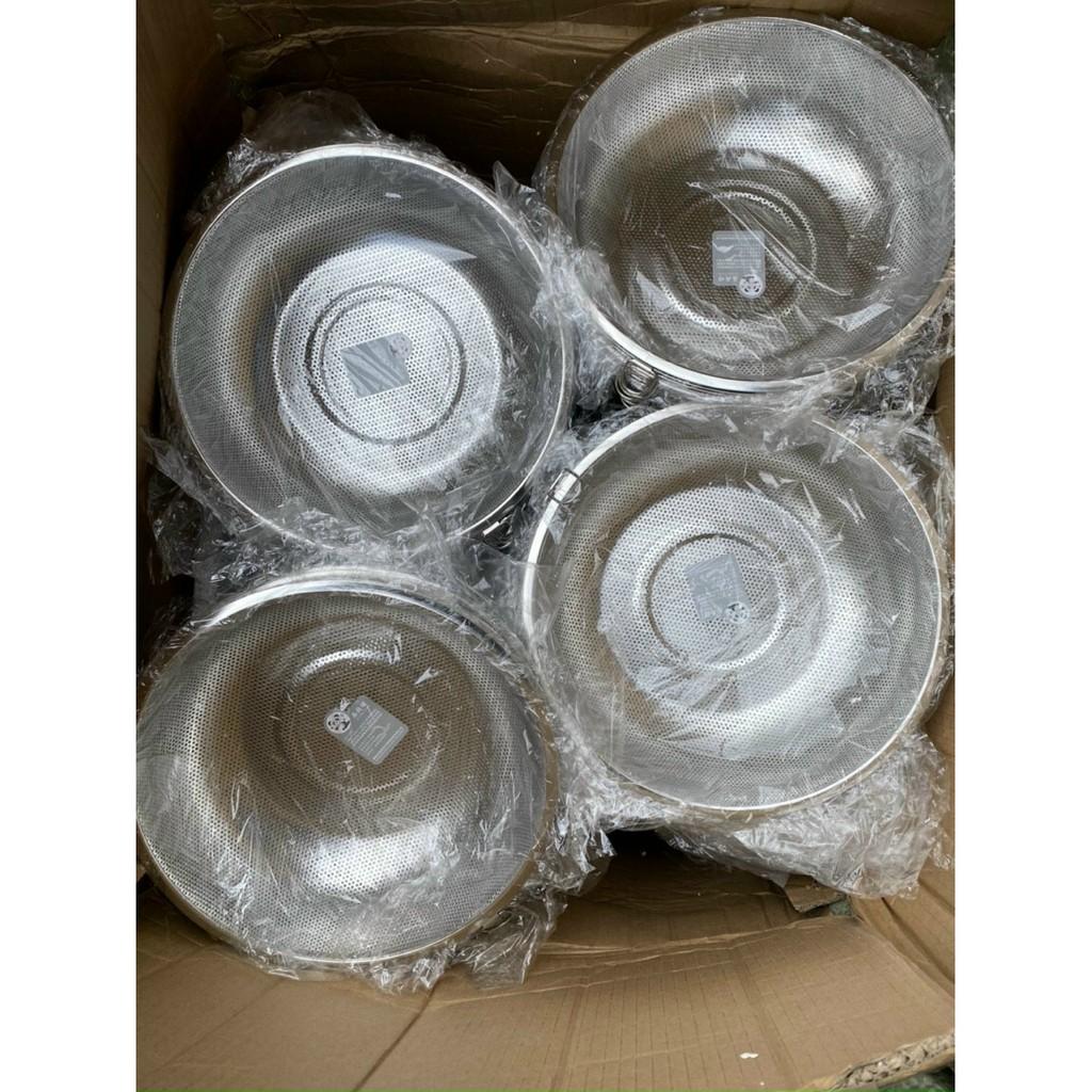 Rổ Inox rửa rau, củ, trái cây 28.5cm