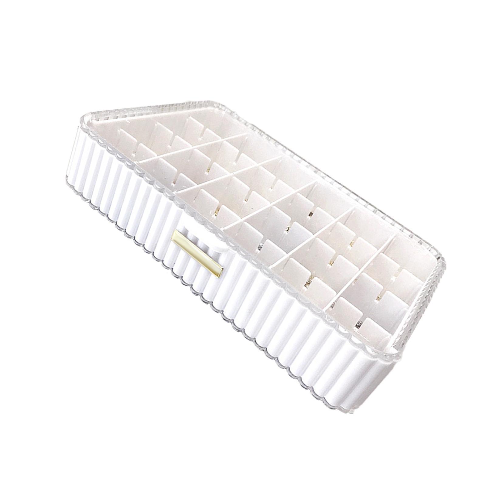 Drawer Storage Box Cosmetic Organizer Desk for Table
