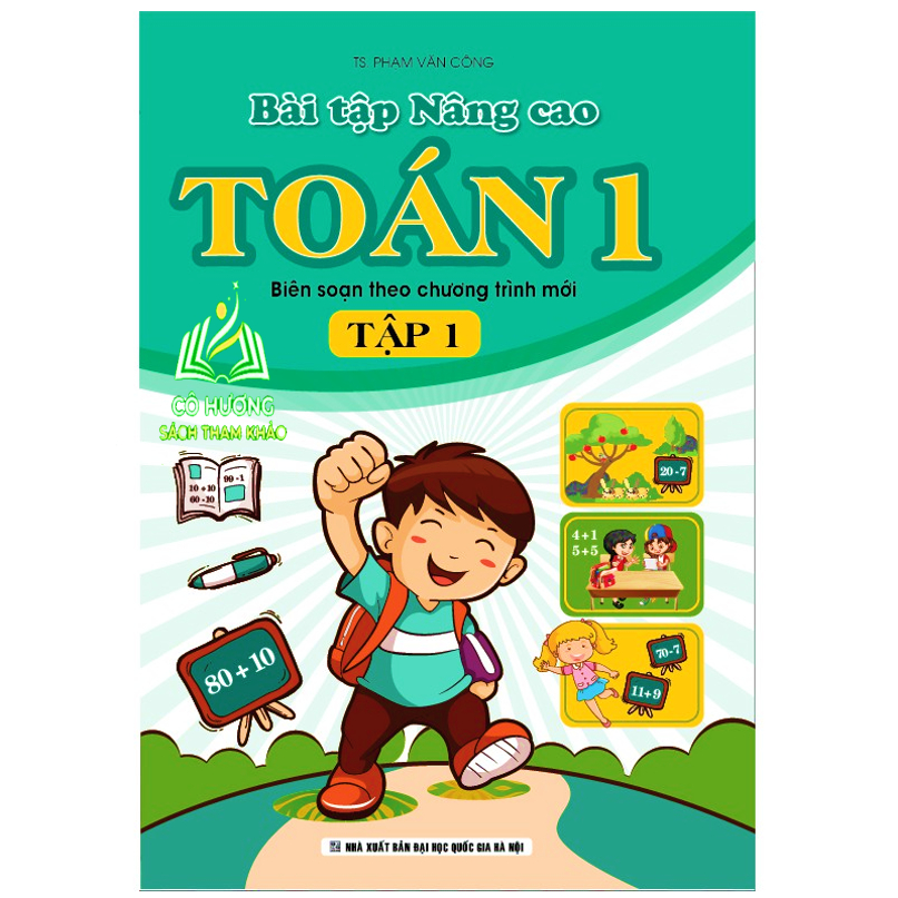 Sách - Combo Bài Tập Nâng Cao Toán 1 Tập 1 + 2