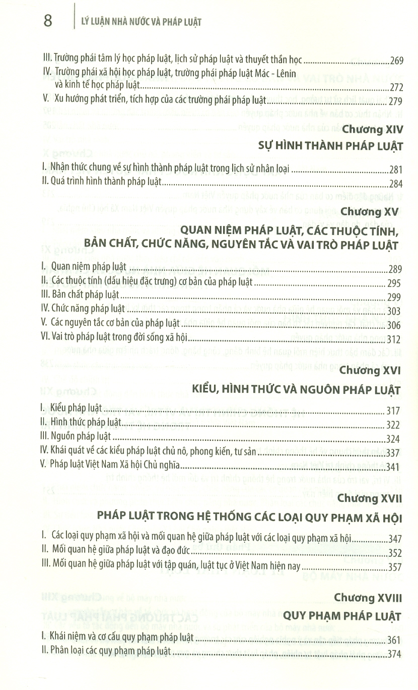 Giáo Trình Lý Luận Nhà Nước Và Pháp Luật - GS.TS. Hoàng Thị Kim Quế - Tái bản -