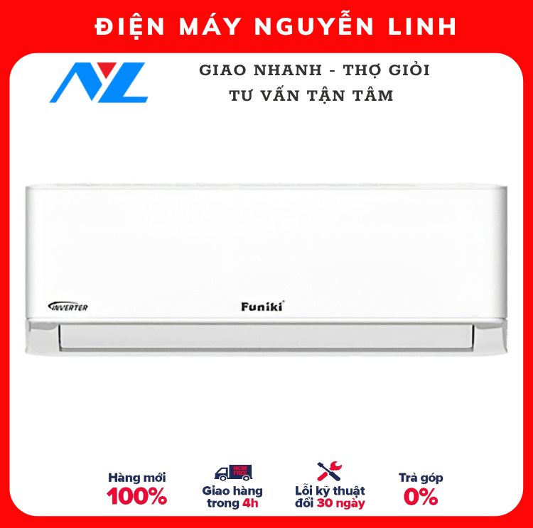 Máy lạnh Funiki Inverter 1.5 HP HSIC12TMU - Hàng chính hãng