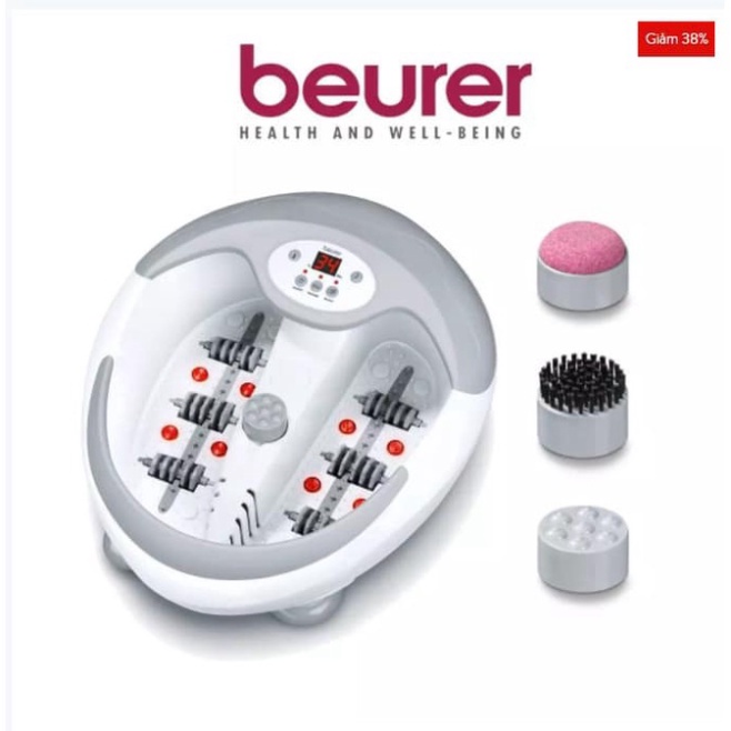 Bồn Ngâm Chân Beurer FB50, Bồn Massage Chân, Giúp Lưu Thông Khí Huyết, Giảm Căng, Đau, Cơ, Nhập Đức, BH 12 Tháng
