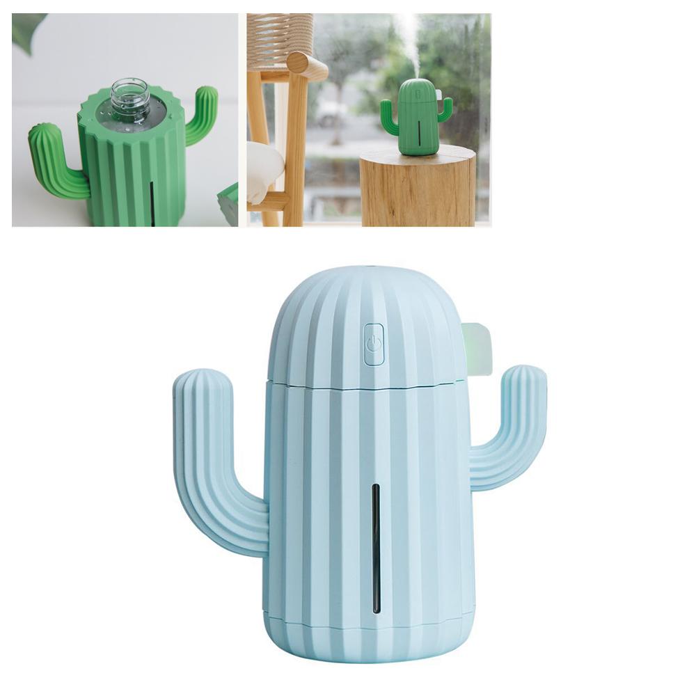 340ML USB Xương Rồng Máy Tạo Độ Ẩm Không Khí Khuếch Tán Hương Thơm Phun Sương Tạo Phun Sương Tạo Ẩm Hình Ếch Con Mini Hương Thơm Atomizer Khuếch Tán Tinh Dầu Xe Hơi