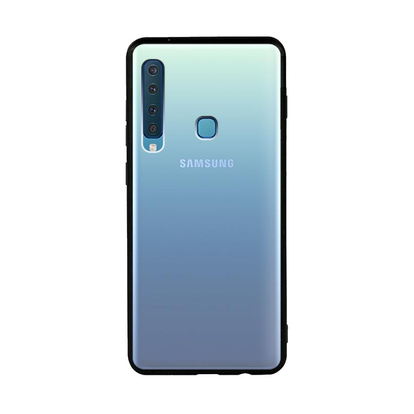 Ốp lưng Samsung Galaxy A9 2018 - Bề mặt nhám chống vân tay, lưng cứng, viền TPU dẻo - 02022 - Hàng Chính Hãng