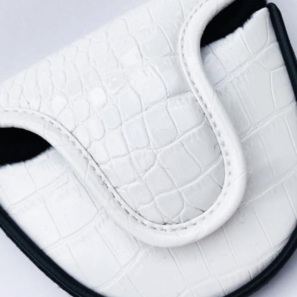 Waterproof PU Golf Mallet Head Cover Club Center Putter Headcover