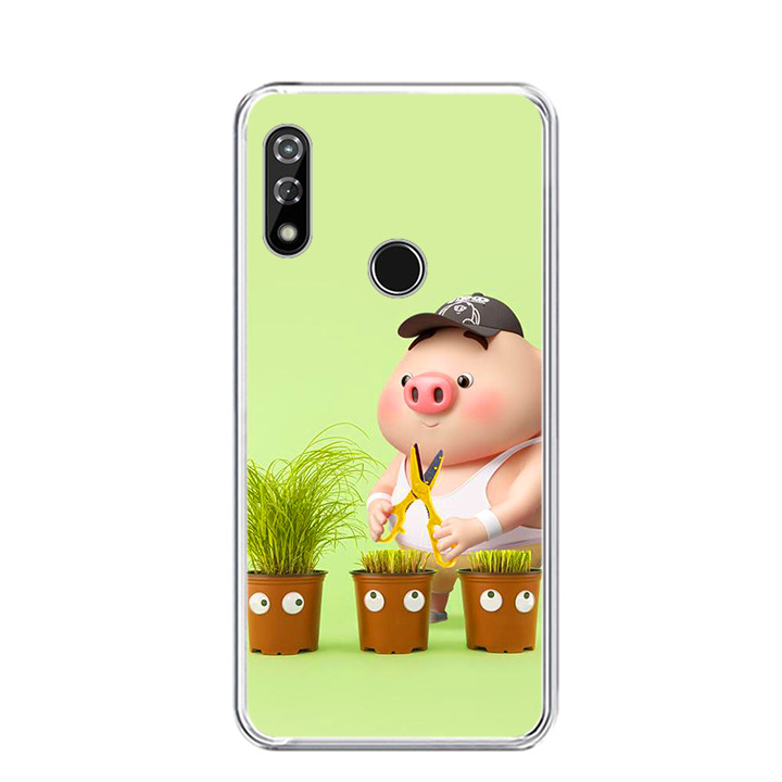 Ốp lưng điện thoại VSMART STAR 4 – Silicon dẻo – 0266 PIG21 – Hàng Chính Hãng