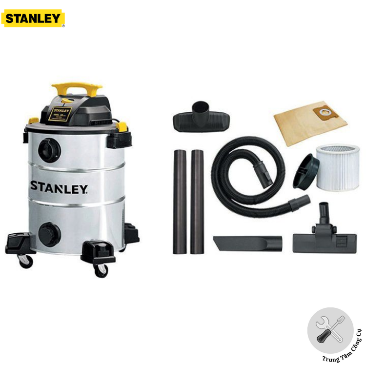 Ống nối cứng hút bụi Stanley 19-1200A phụ kiện máy hút bụi Stanley model SL19117, SL19417-8A, SL19199P, SL19156, SL19403PE-8A Dewalt : DXV15T, DXV23P, DXV25S, DXV30S, DXV34P và DXV38S - Hàng chính hãng