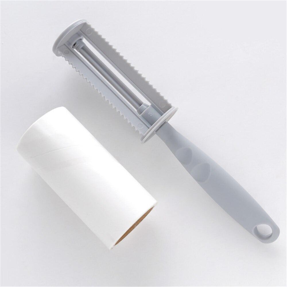 High Quality 60 Sheets with Handle Brush Dust Remover Sticky Clothes Pet Dog Hair Fabric Fluff Roller Cleaner Accessories Roller