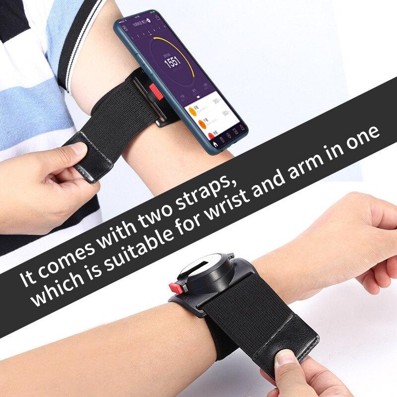Universal Bag for Sports Arm Band Wrist Cell Phone Holder Running Gym Armband Bag Fitness 360 Degress Rotating for Smartmobile