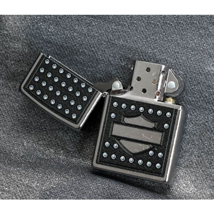 Bật Lửa Zippo Harley Davidson Shield – Street Chrome Chính Hãng Usa