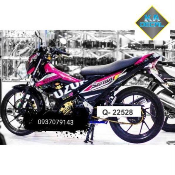 Tem rời raider xăng cơ hồng đen