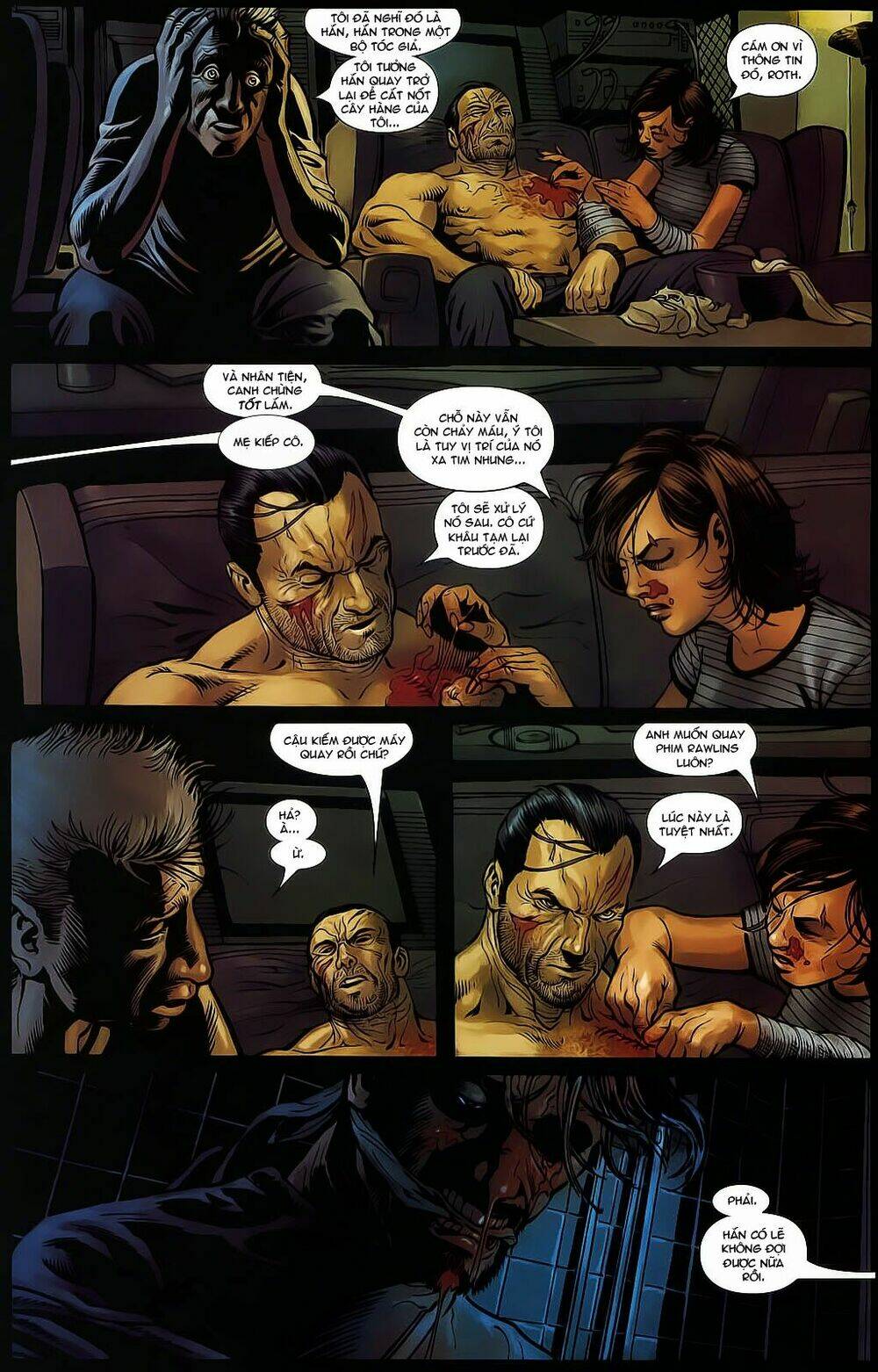 the punisher: trên là dưới & trắng là đen chapter 6 12