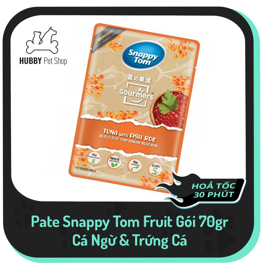 Pate Snappy Tom Premium Fruit 70g cho mèo, pate cho mèo, pate snappy tom trái cây Hubby Pet Shop