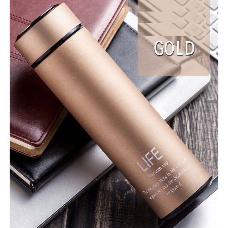 Bình Giữ Nhiệt Life Dung Tích 450ml Lõi Inox Cao Cấp Sang Trọng