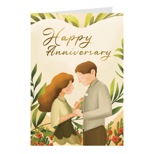 Thiệp tình yêu, love card - Thiệp Greenwood 10x15cm - LU43