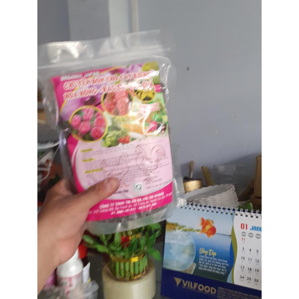 Phân gà viên nén nhật túi 1 ký