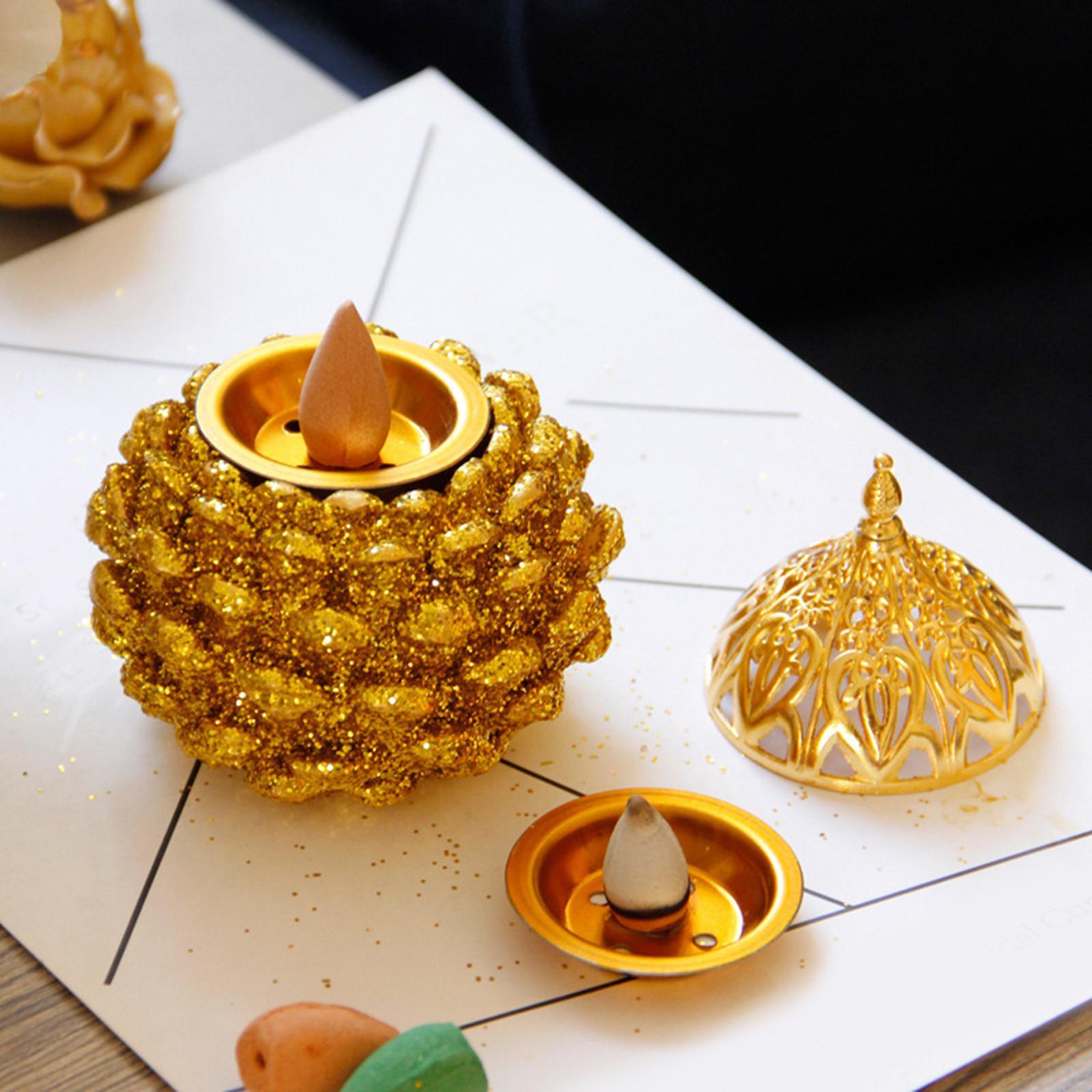 Smoke Backflow Incense Burner Incense Holder Stand for Teahouse Decoration Toilet
