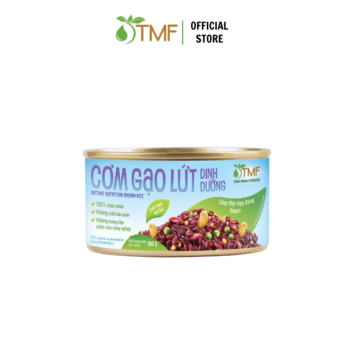 Cơm gạo lứt dinh dưỡng ăn liền TÂM MINH FOODS