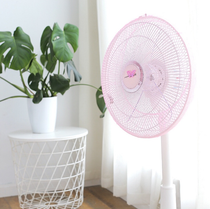 Lưới bọc quạt tránh rủi ro, an toàn cho trẻ nhỏ - 38 x 38 cm giao màu ngẫu nhiên