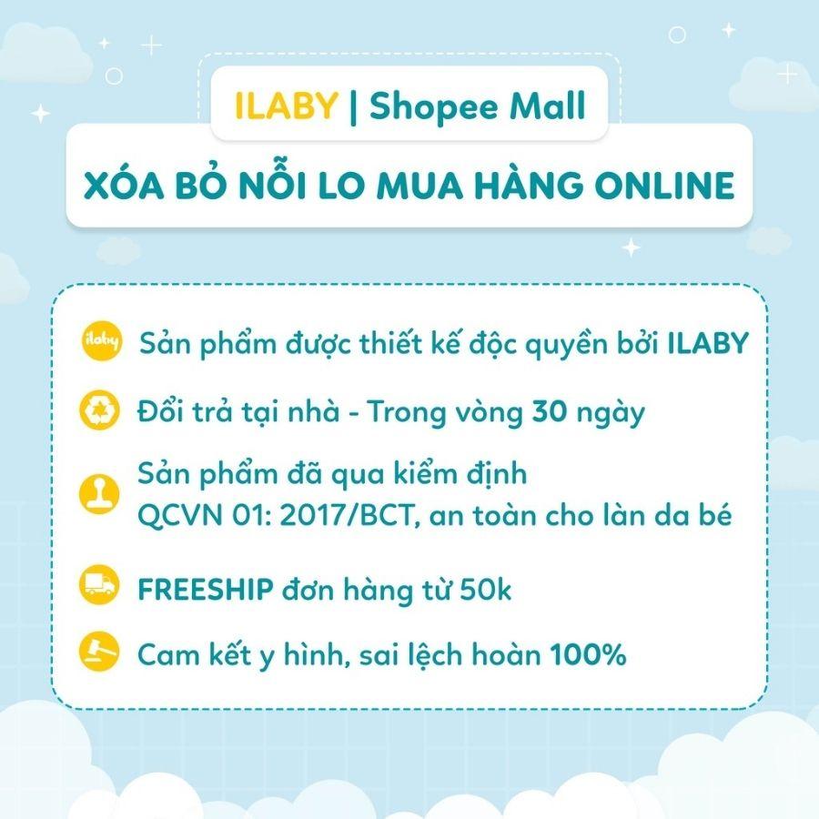 Áo vest cho bé trai ILABY chất liệu nhung tăm