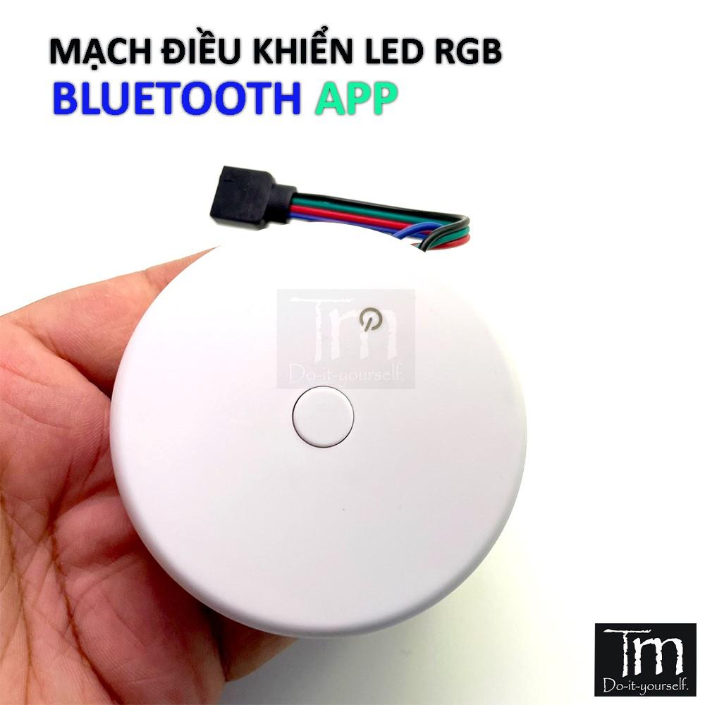 Mạch Điều Khiển LED RGB Qua Mobile App Bluetooth Nháy Theo Nhạc