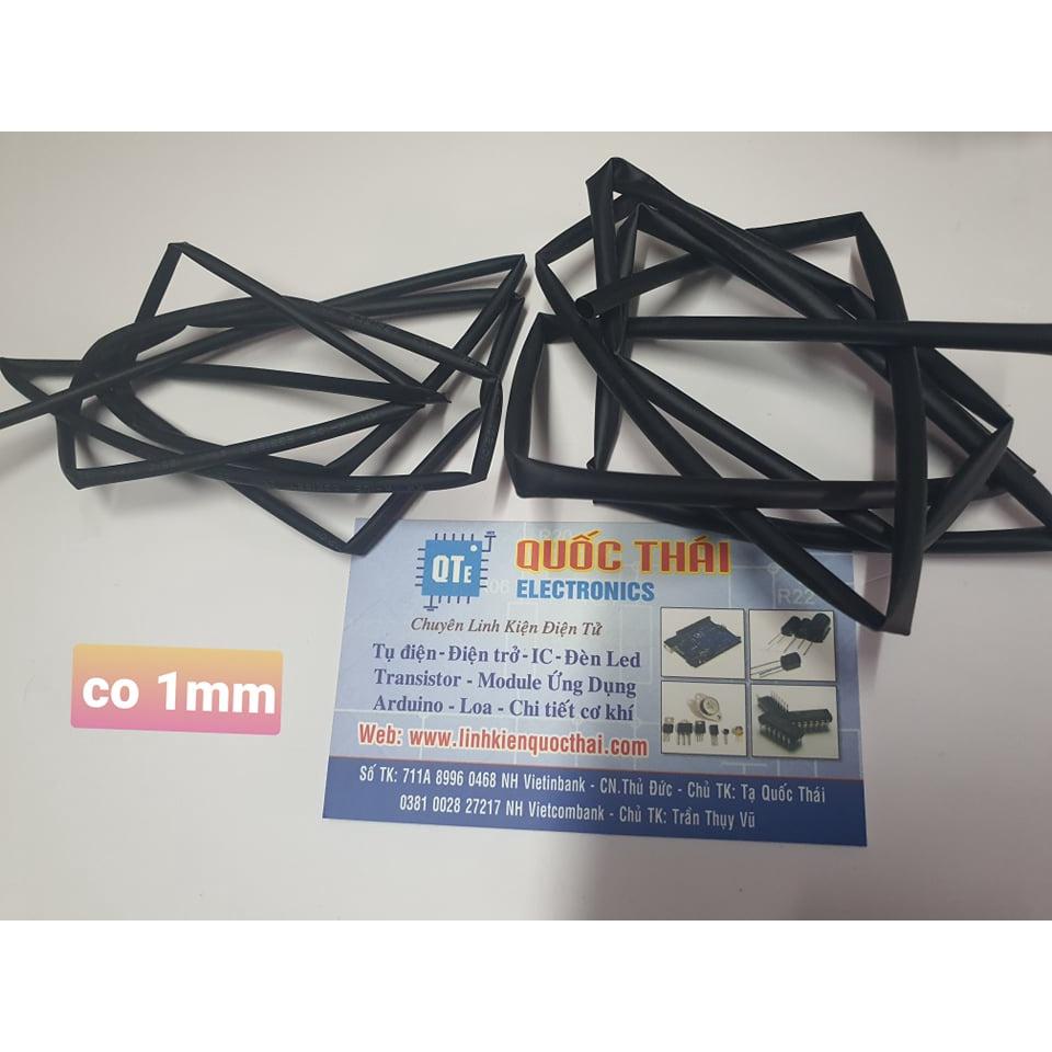 Co nhiệt màu đen các loại