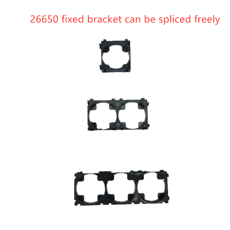 26650/26800 khung pin lithium kết hợp cố định nhà sản xuất khóa thắt lưng nối Màu sắc: 26650 1S 20 CÁI
