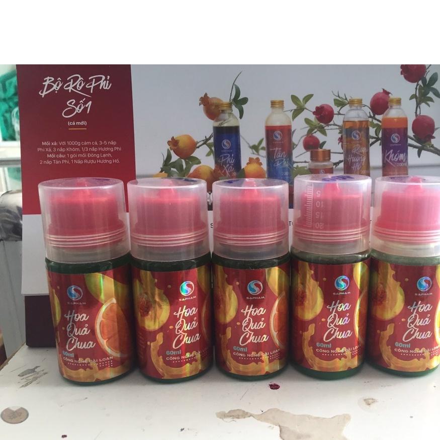 tinh chất hoa quả chua câu cá