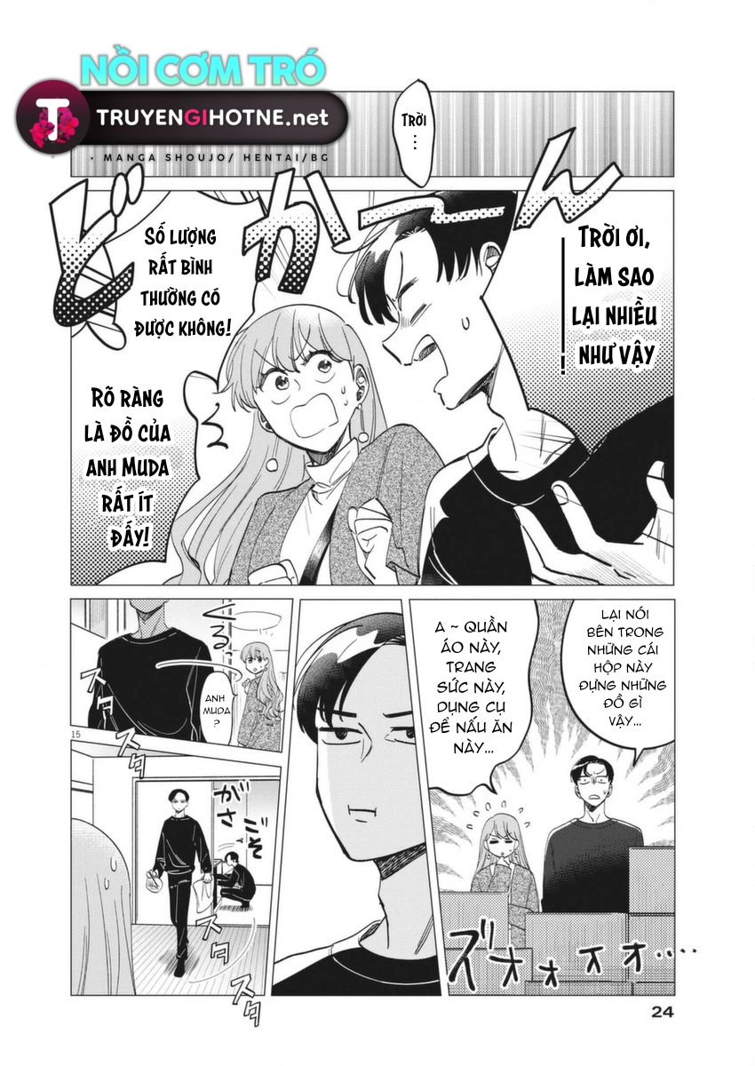 anh chàng muda và cô nàng ở nhờ chapter 1.1 15