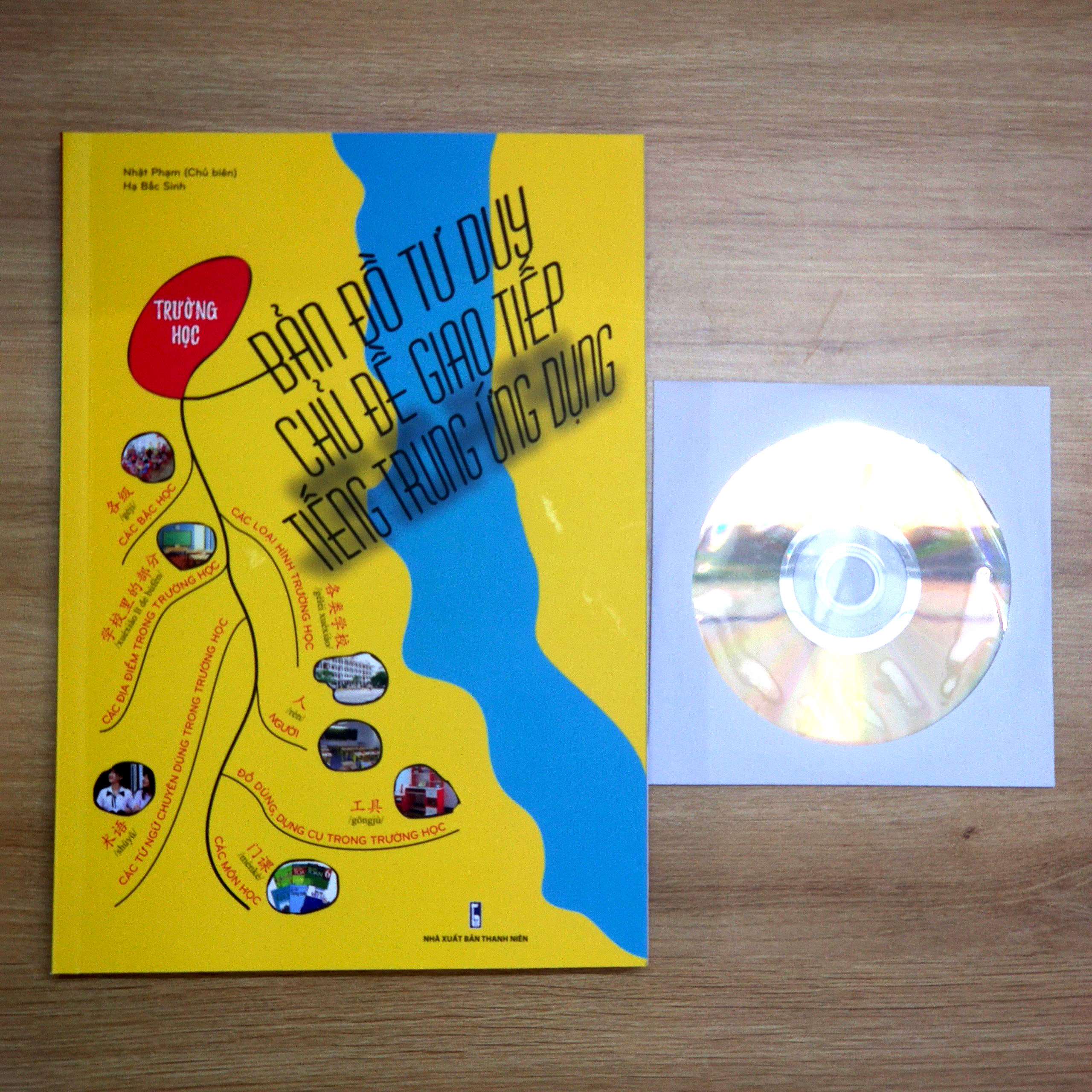 Bản Đồ Tư Duy Chủ Đề Giao Tiếp Tiếng Trung Ứng Dụng + DVD audio tài liệu