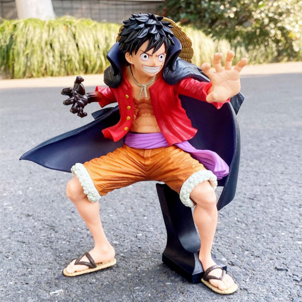 Mô Hình Luffy Trạng Thái Chiến Đấu Gear 2 Cao Cấp 18cm Mô hình One Piece Cao Cấp, Figure Mô Hình Anmie One Piece Luffy V - Bản LED