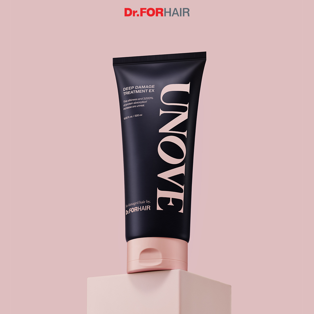 Dầu xả phục hồi nuôi dưỡng chăm sóc tóc khô và hư tổn nặng Dr.FORHAIR UNOVE Deep Damage Treatment Ex