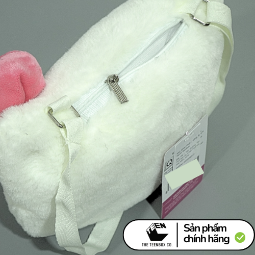 Túi bông mặt dành cho Hello Kitty, Túi Sanrio Chính Hãng, Quà tặng đáng yêu, Sản phẩm chính hãng, Phân phối bởi Teenbox