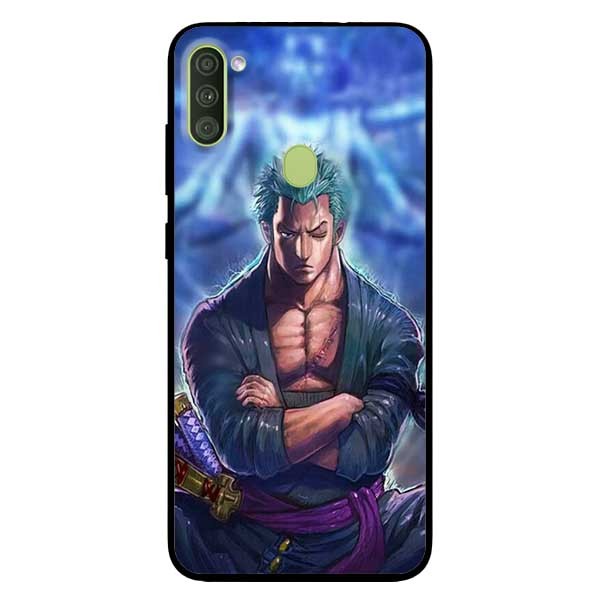 Ốp lưng dành cho Samsung A11 mẫu Zoro Nền Xanh
